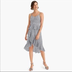 J crew gingham dress